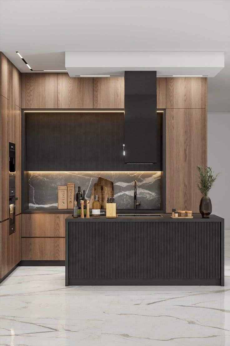 Кухня з масиву дуба